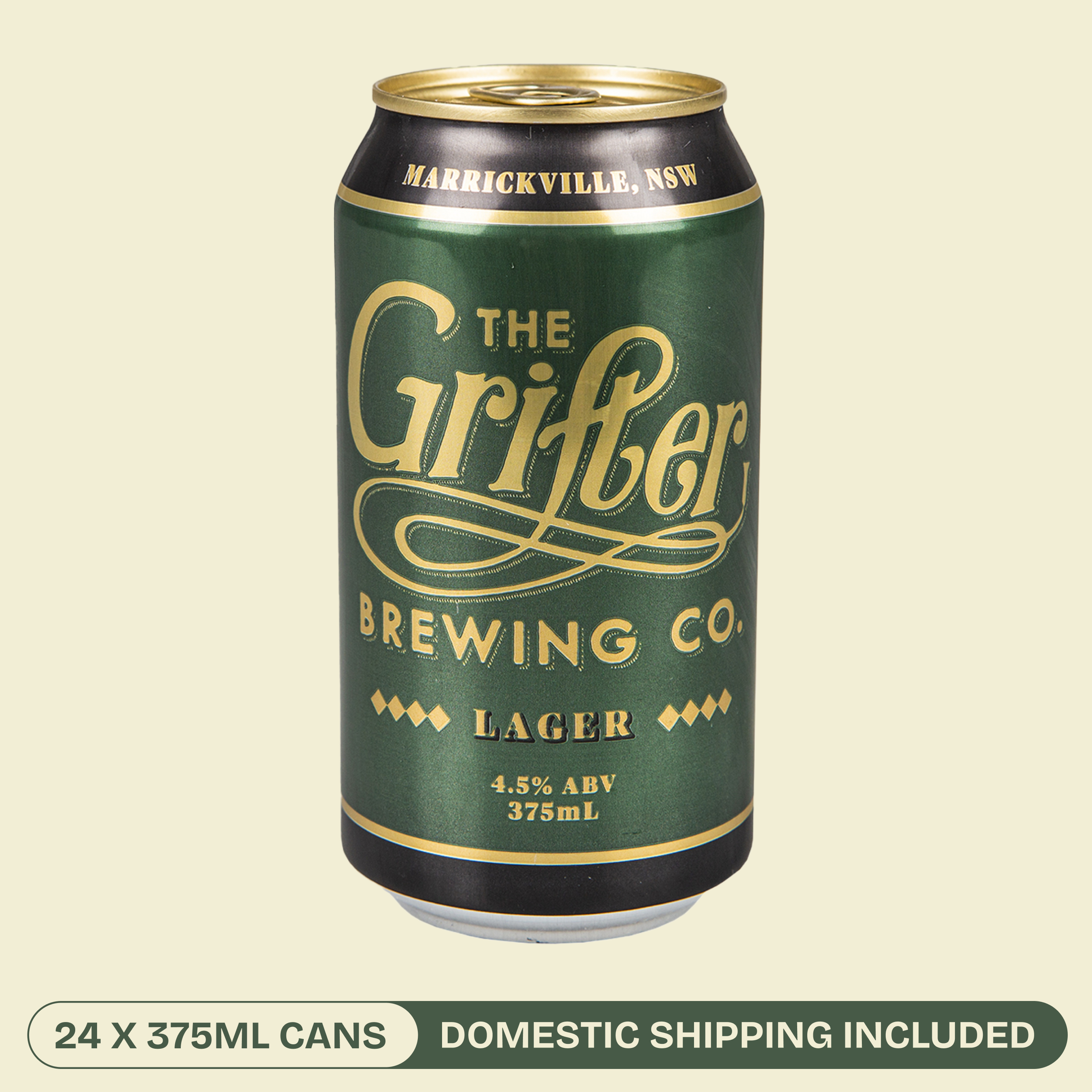 GRIFTER LAGER - The Grifter Brewing Co